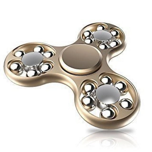 Fidget Spinner 18 Balls, Auriu