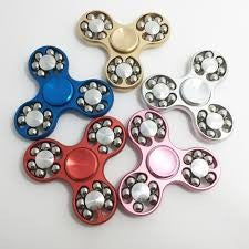 Fidget Spinner 18 Balls, Negru