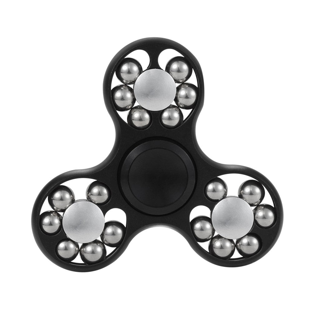Fidget Spinner 18 Balls, Negru