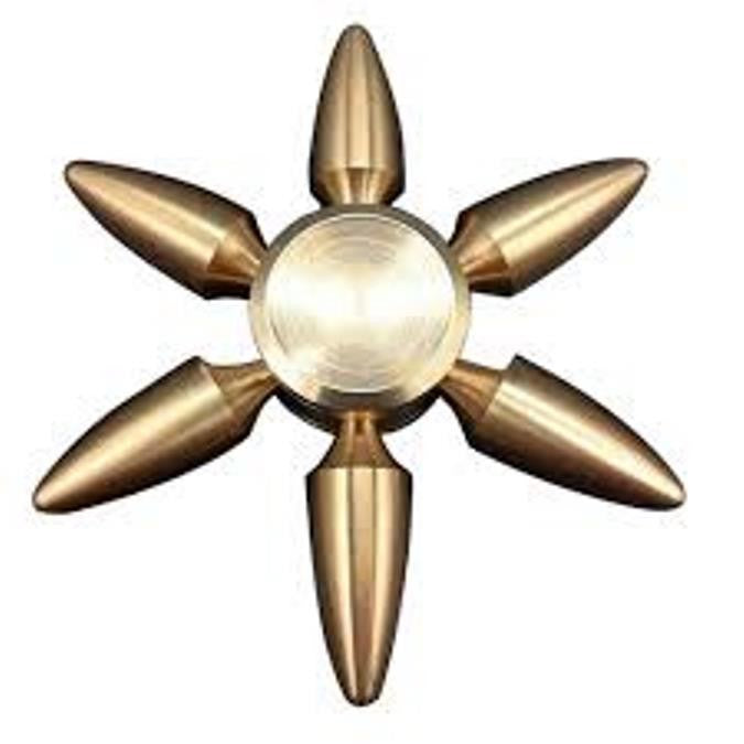 Fidget Spinner Model Gloante Auriu 1