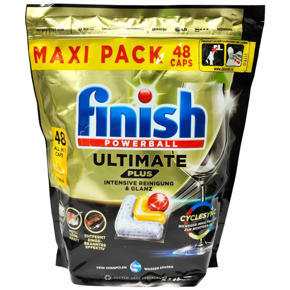 Finish Detergent Vase Capsule 48 buc Ultimate plus All in 1 Lamaie