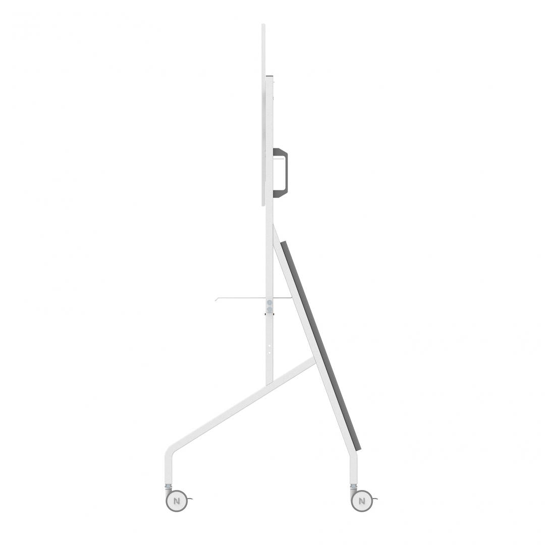 Stand podea mobil NM NS 55"-86" 76kg alb "FL50-525WH1"