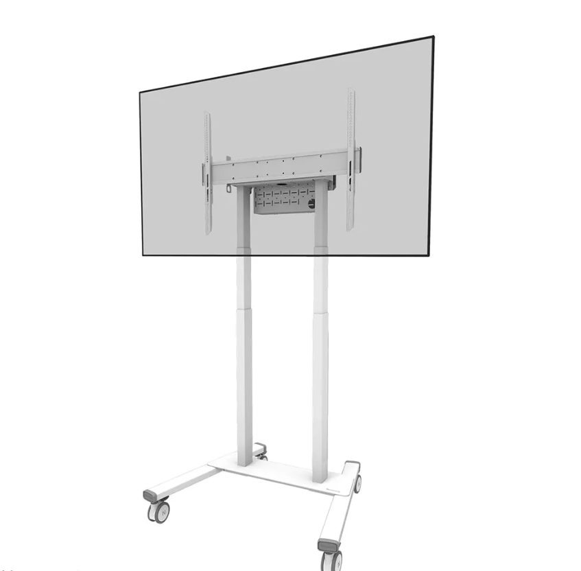 NM NWS Stand mobil motorizat 37"-100" wh "FL55-875WH1"