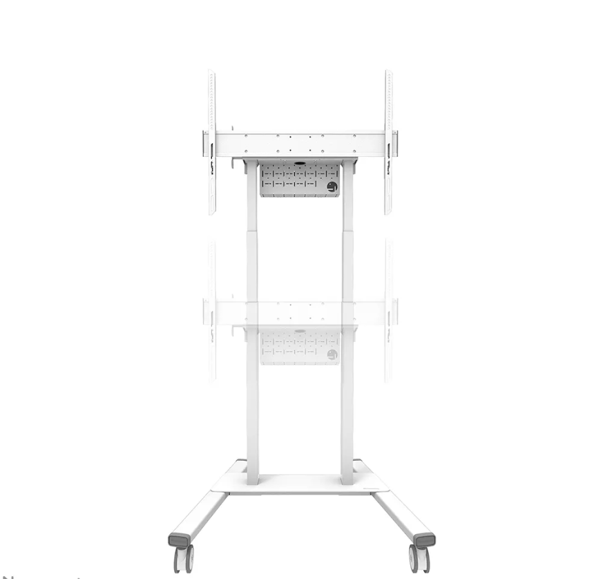 NM NWS Stand mobil motorizat 37"-100" wh "FL55-875WH1"
