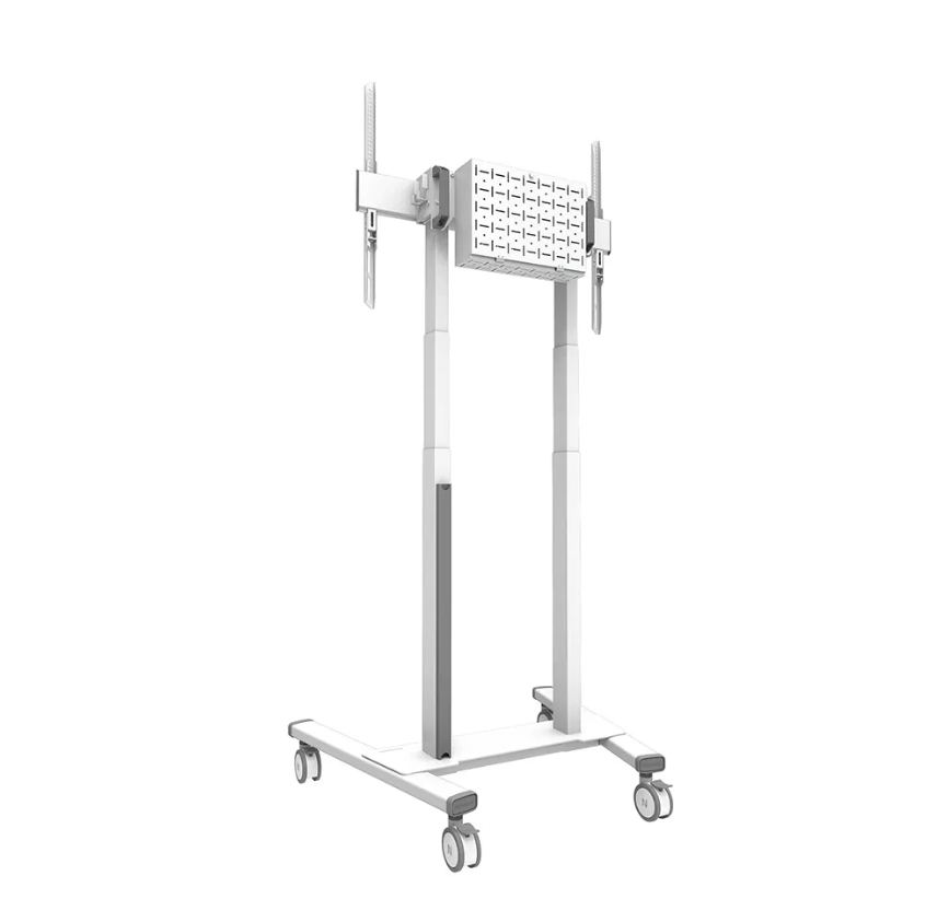 NM NWS Stand mobil motorizat 37"-100" wh "FL55-875WH1"