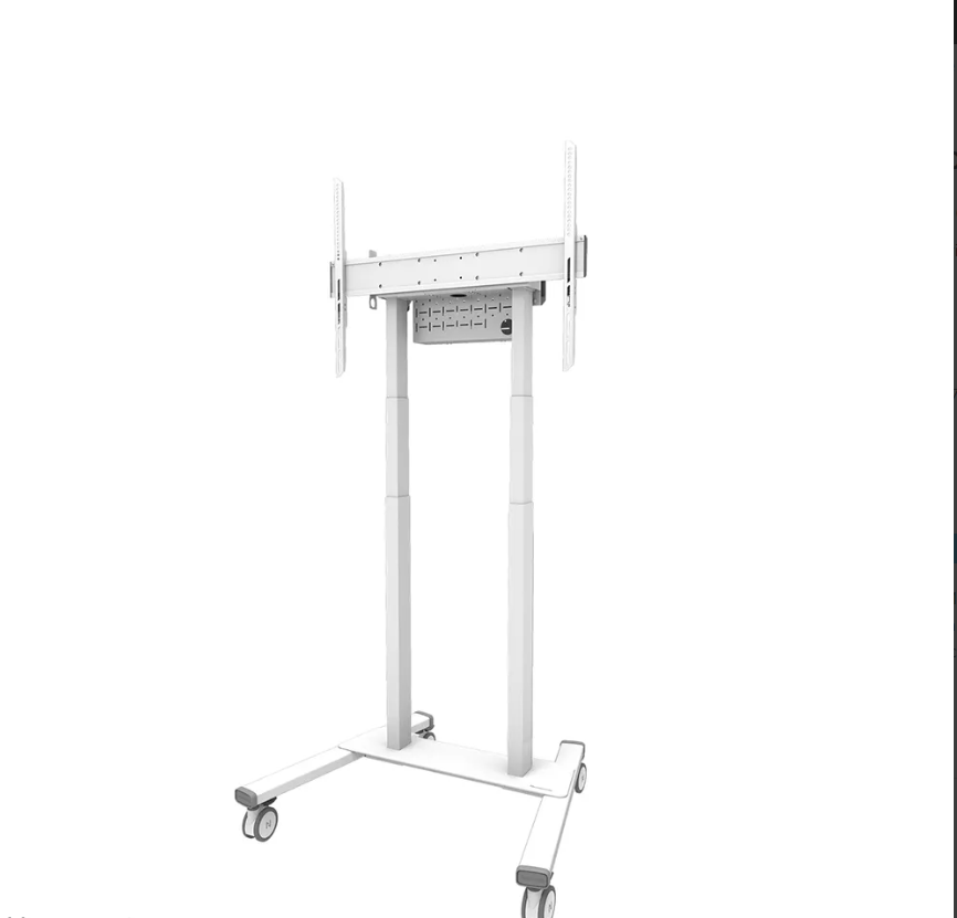 NM NWS Stand mobil motorizat 37"-100" wh "FL55-875WH1"