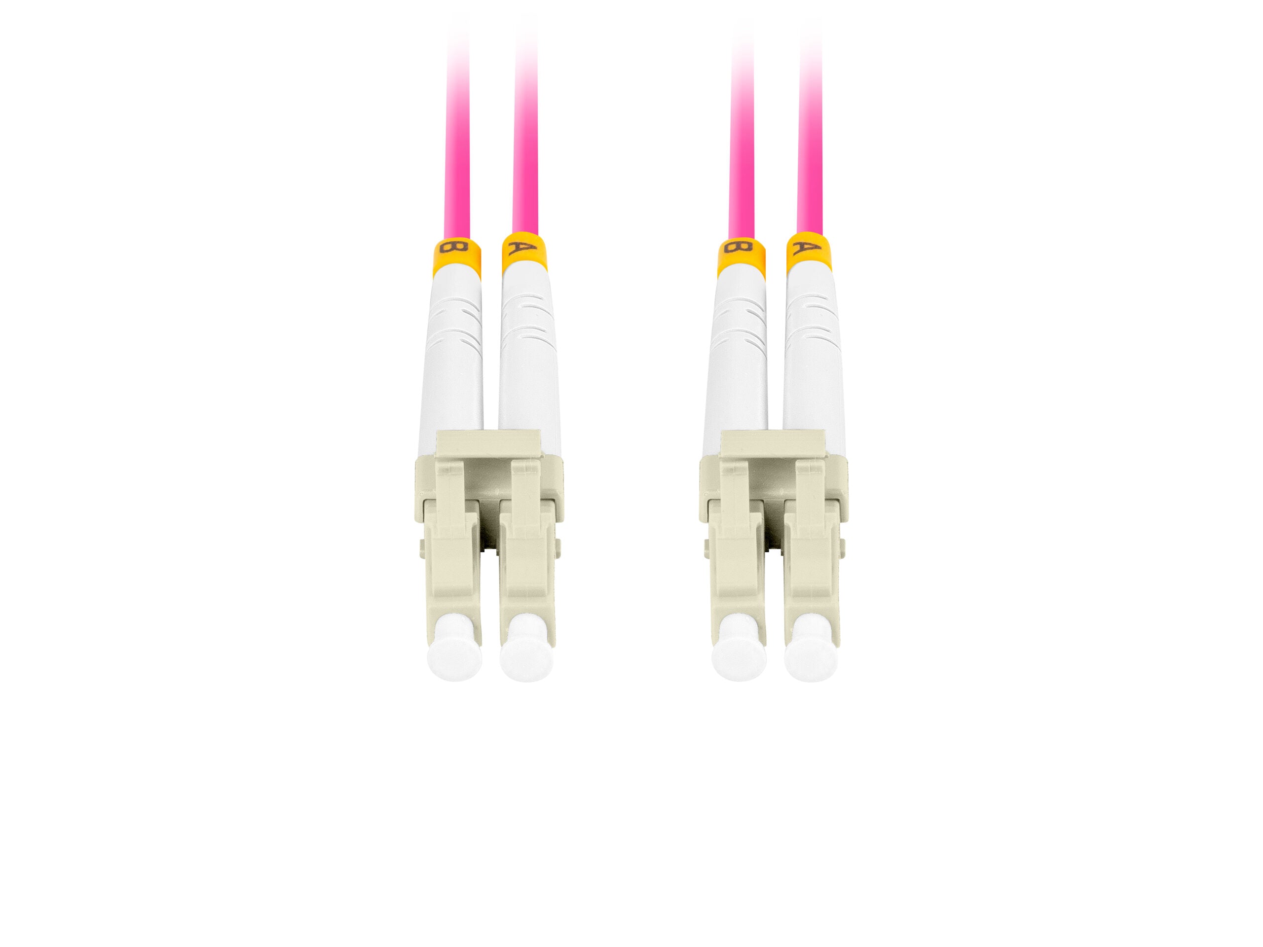 Patch cord fibra 2 m LSZH OM4 50/125 vi "FO-LULU-MD41-0020-VT"