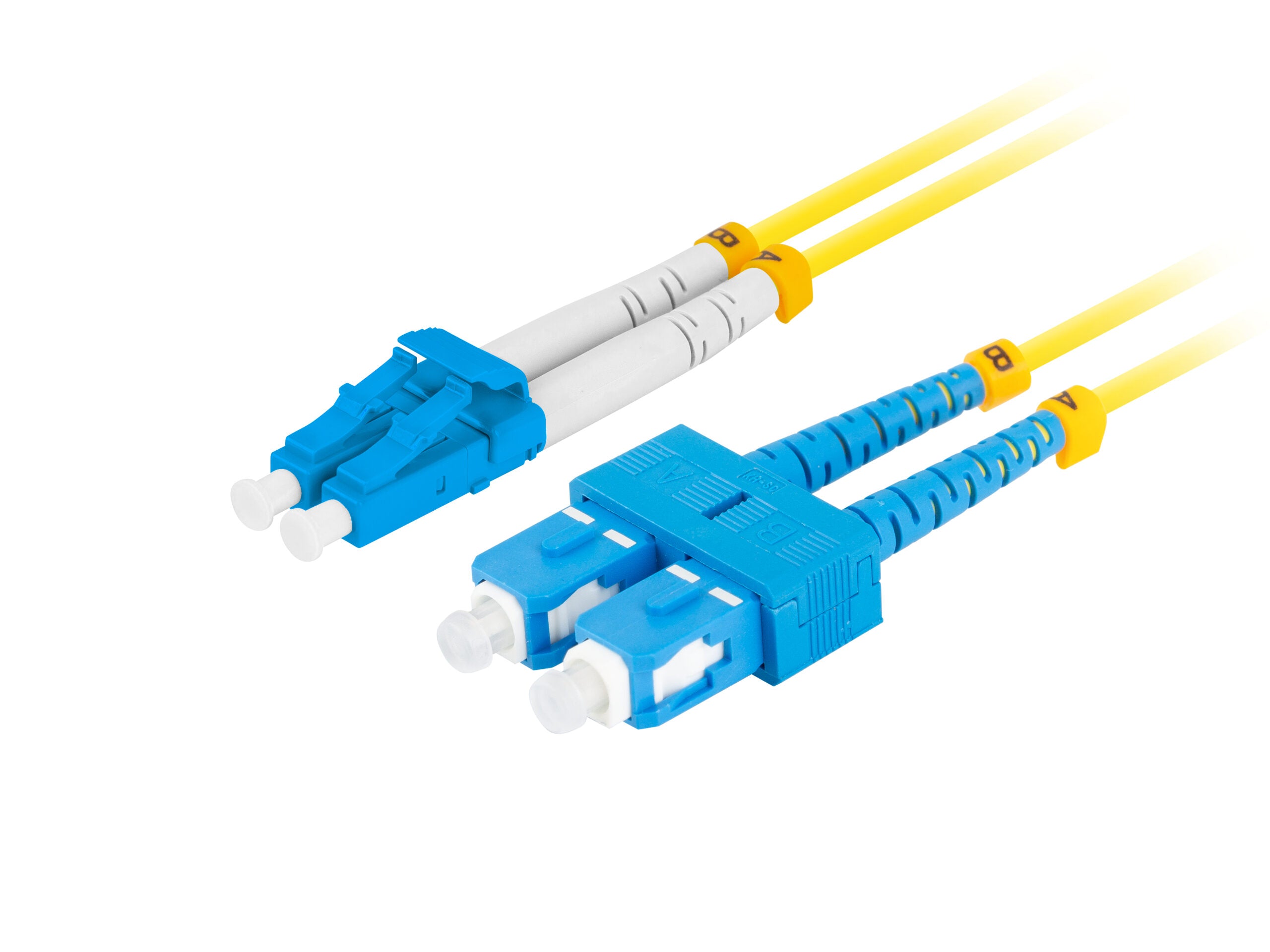 Patch cord fibra 2 m LSZH G657A1 galben "FO-SULU-SD11-0020-YE"