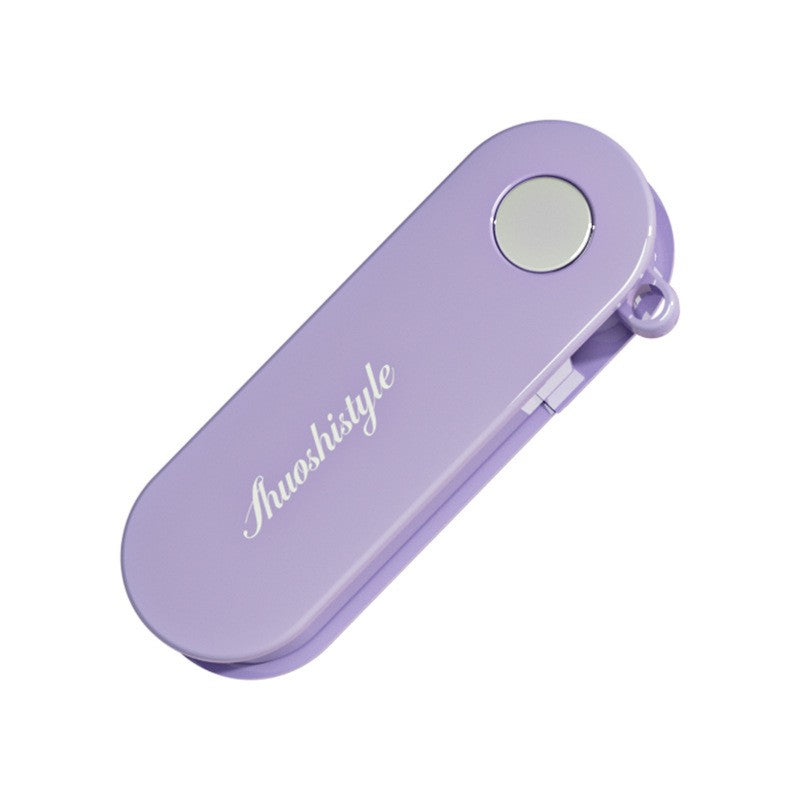Peeler pentru Legume si Fructe, 3.6 x 9.1 cm, Multifunctional, Curatator Pliabil, din ABS si Otel Inoxidabil, Mov