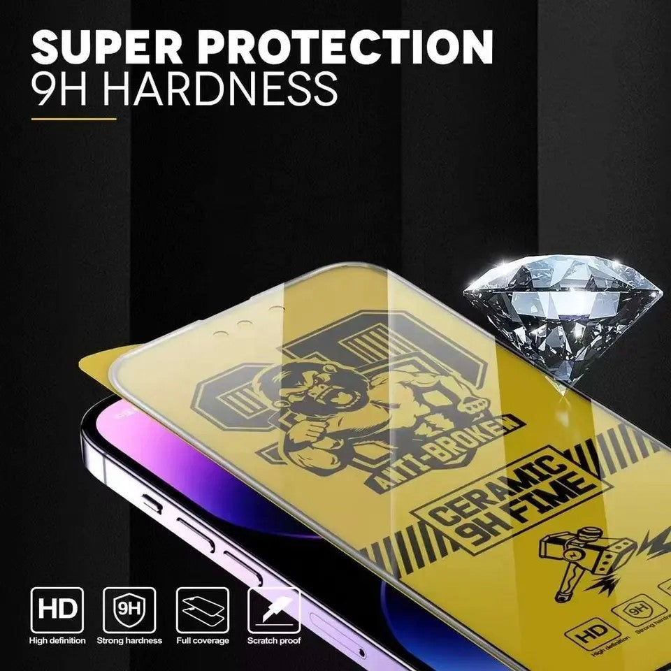 Folie de protectie Ceramica ®, Transparenta HD, 9H, pentru Samsung Galaxy A23 5G margini negre