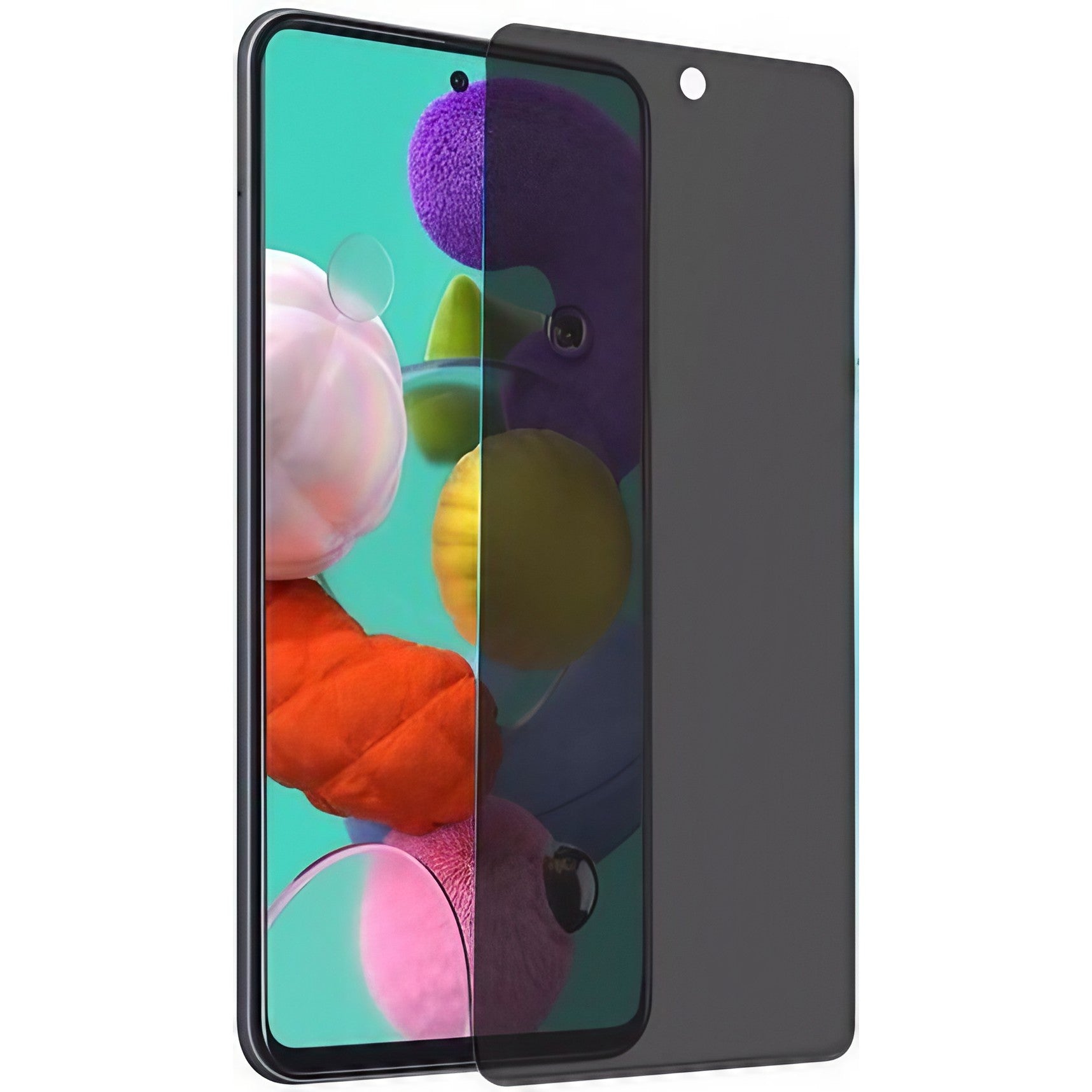 Folie de Protectie, compatibila cu Samsung Galaxy S23 Pro, Full Glue, Privacy, Sticla Securizata, Negru