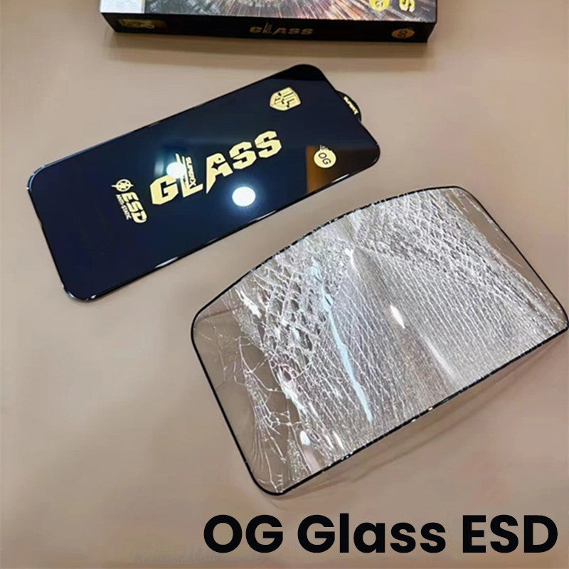 Folie de Protectie pentru iPhone 17 Air, Sticla Securizata ESD, Margini Negre, Rezistenta la Zgirieturi, Antistatica, 0.35 mm, Transparenta