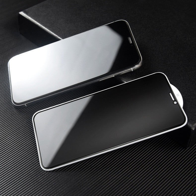 Folie de Sticla Securizata pentru Apple iPhone 15, Privacy 30°, Vizibilitate HD, Protectie Completa 9D, Anti-Amprenta, Protectie Confidentialitate, Negru