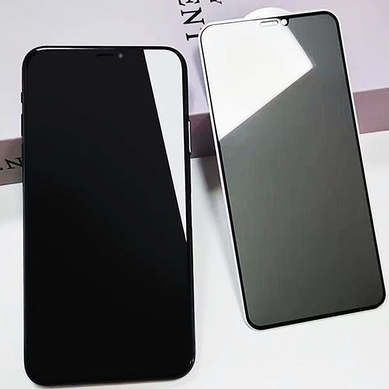 Folie de Sticla Securizata pentru Apple iPhone 15, Privacy 30°, Vizibilitate HD, Protectie Completa 9D, Anti-Amprenta, Protectie Confidentialitate, Negru
