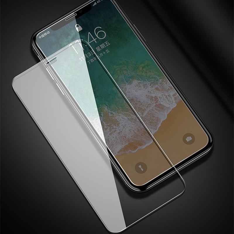 Folie de Sticla Securizata pentru Apple iPhone 15 Pro, Vizibilitate HD, Protectie Completa 9D, Transparent