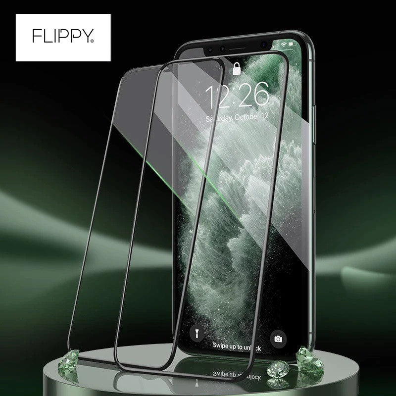 Folie ecran pentru iPhone 13 / 13 Pro/ 14, Sticla ESD, Top Glass, Anti-static, Negru