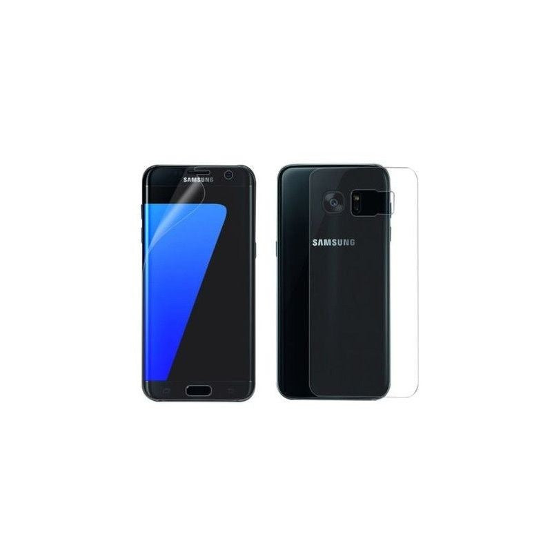 Folie Plastic, compatibil cu Samsung Galaxy S7, Fata-Spate, Transparent