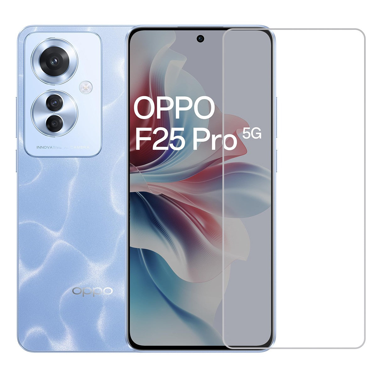 Folie Securizata pentru Oppo F25 Pro, Sticla Securizata 3D, High Definition Ultra Clear 2.5 HD, Margini Arc, 0.3 mm, Anti Zgirieturi, Anti bule, TransparentaFolie de Sticla Transparenta, 3D Compatibila cu Oppo F25 Pro