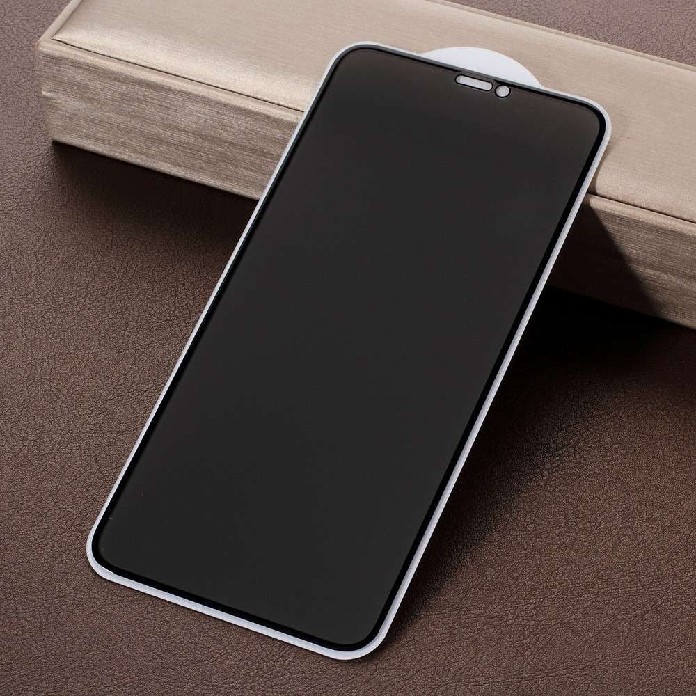 Folie Sticla Apple iPhone 11/XR Full Glue Privacy Negru