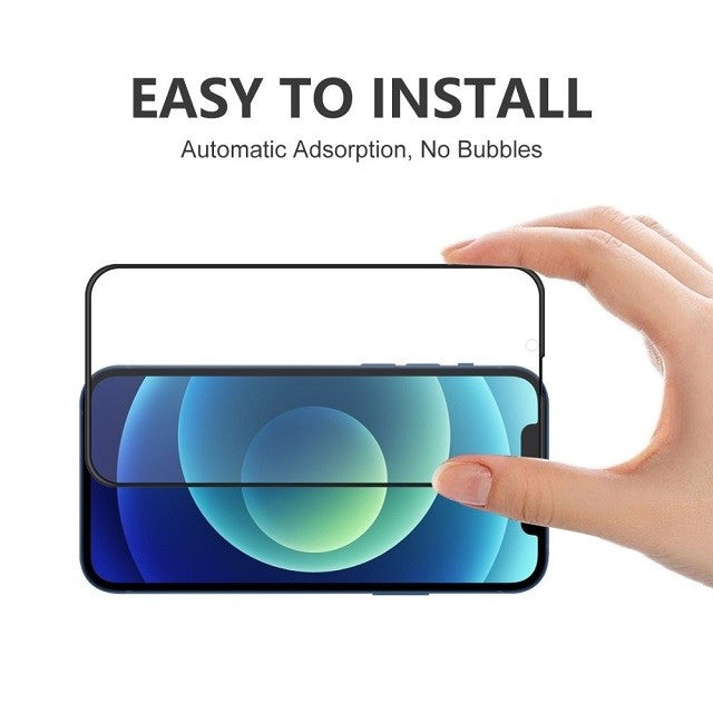 Folie Sticla ® compatibila cu Apple iPhone 14 Plus / 13 Pro Max 111D Negru