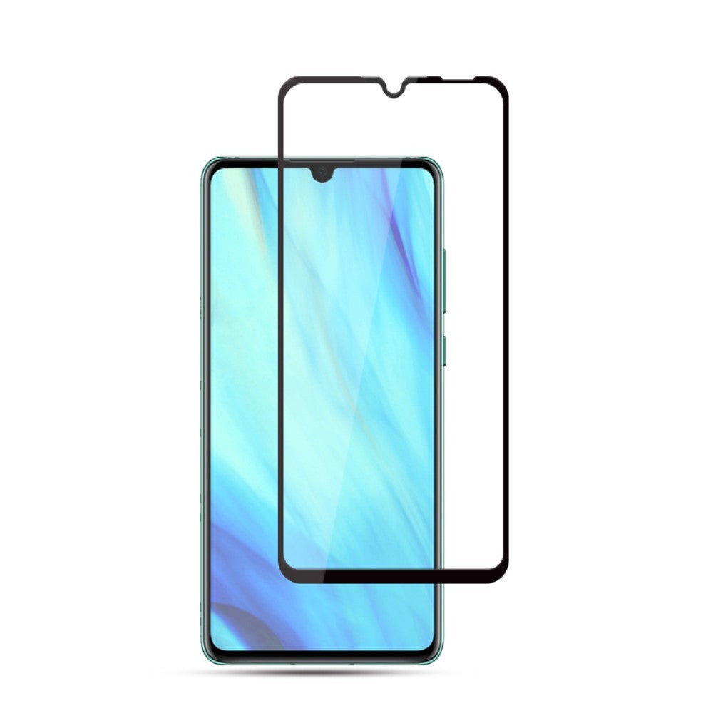 Folie Sticla ® compatibila cu Huawei Ascend P30 111D Negru