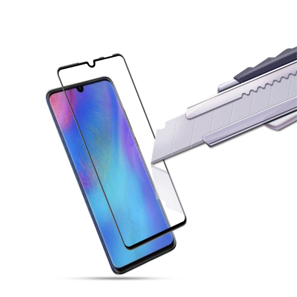 Folie Sticla ® compatibila cu Huawei P30 Lite 111D Negru