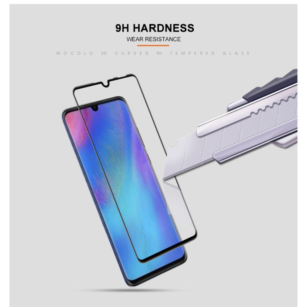 Folie Sticla ® compatibila cu Huawei P30 Lite 111D Negru