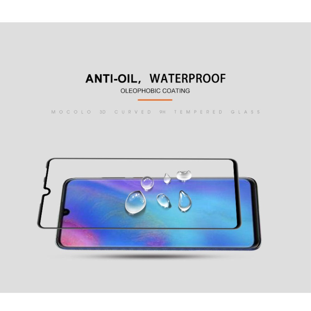 Folie Sticla ® compatibila cu Huawei P30 Lite 111D Negru