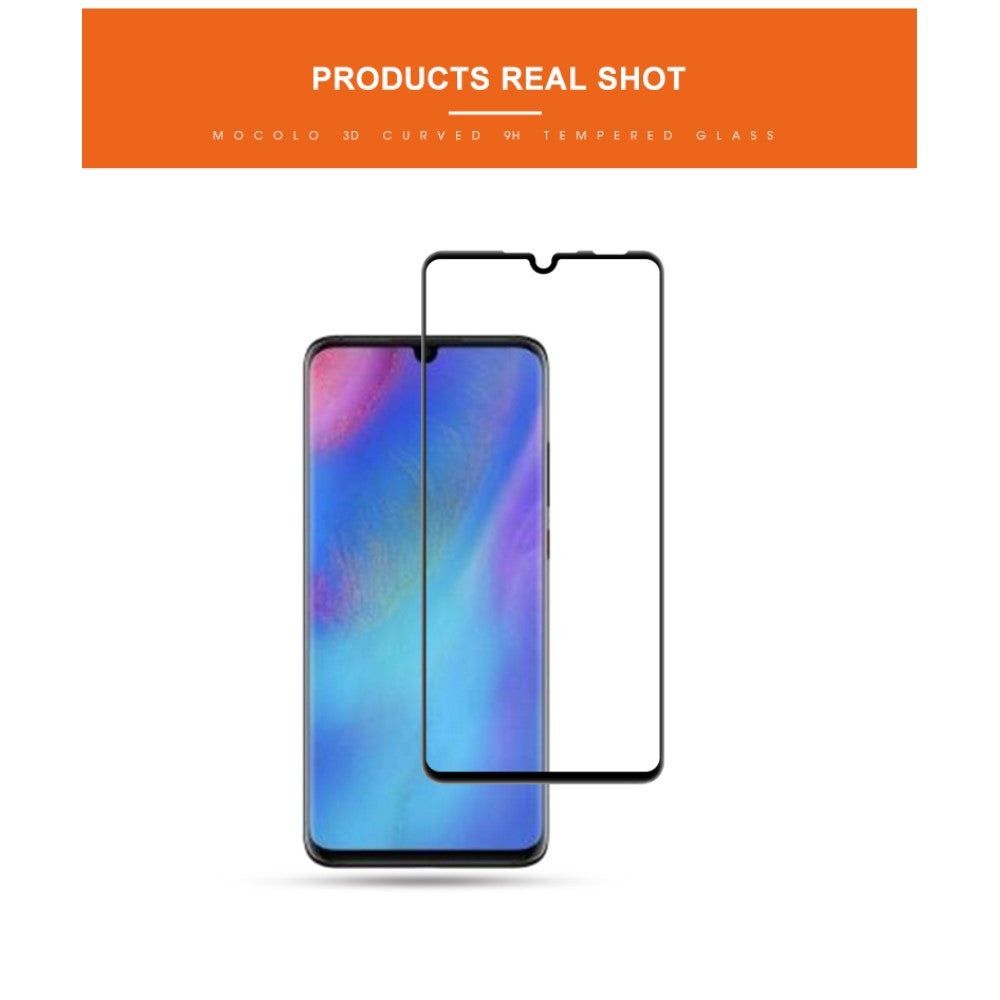 Folie Sticla ® compatibila cu Huawei P30 Lite 111D Negru
