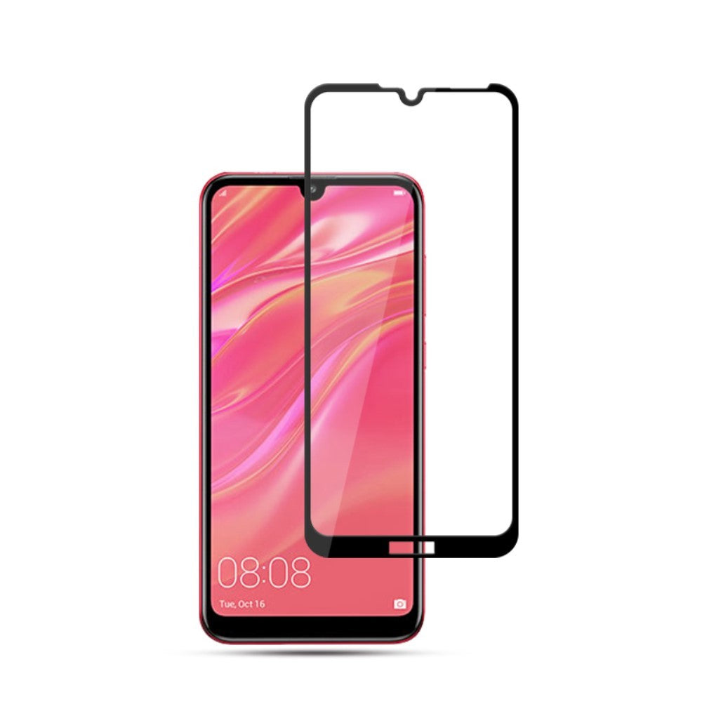 Folie Sticla ® compatibila cu Huawei Y7 2019 111D Negru