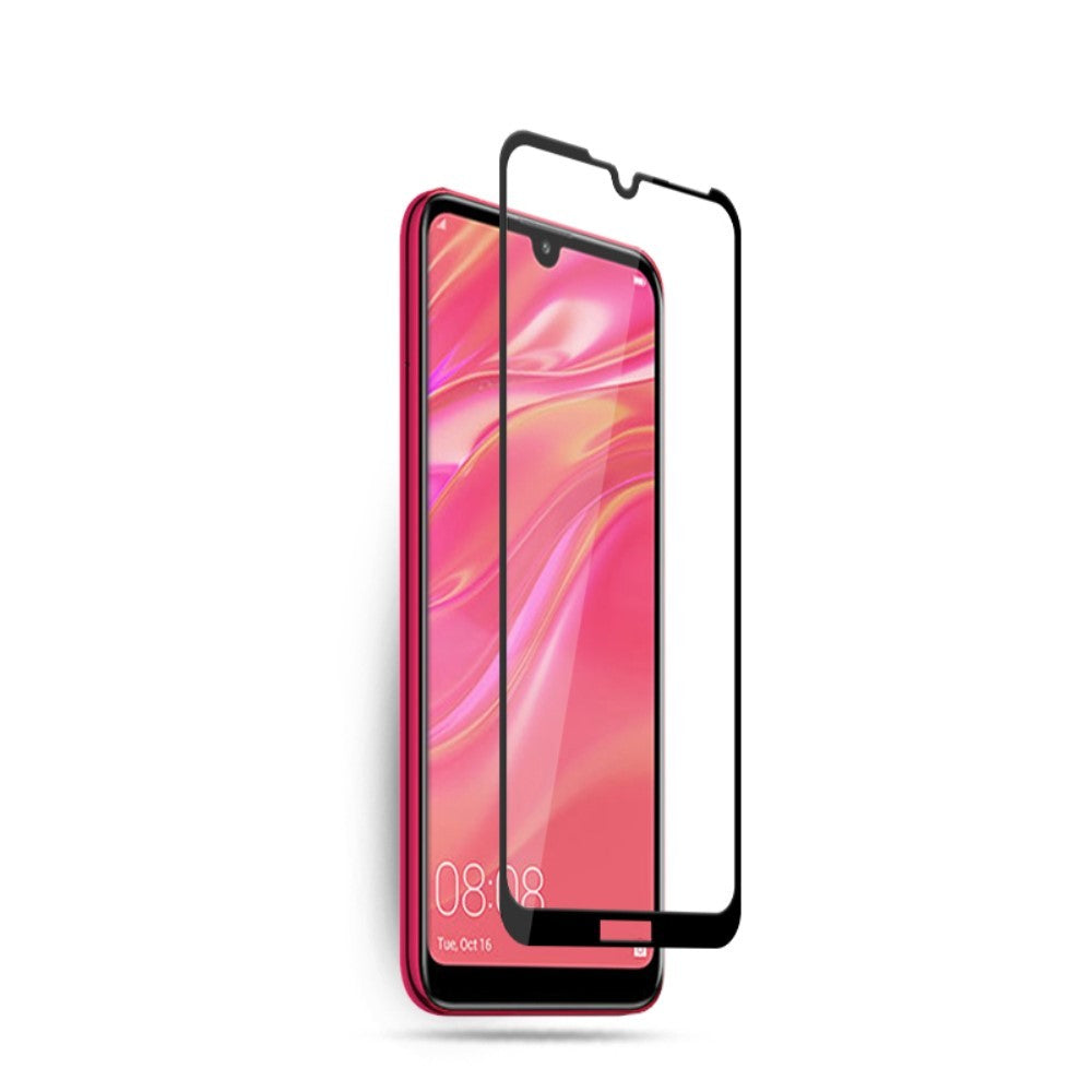 Folie Sticla ® compatibila cu Huawei Y7 2019 111D Negru