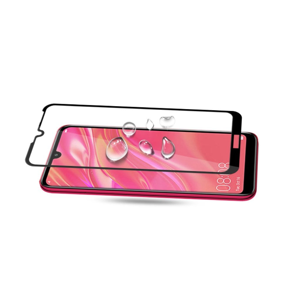 Folie Sticla ® compatibila cu Huawei Y7 2019 111D Negru