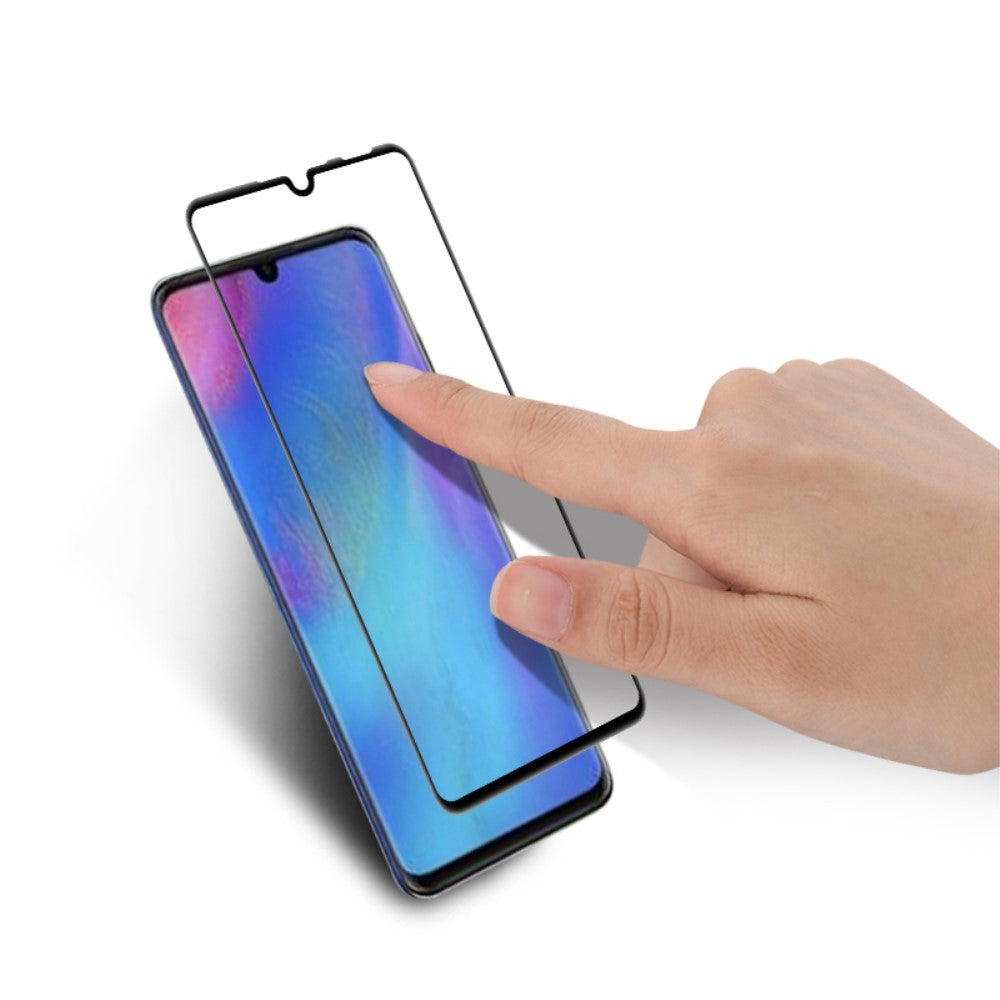 Folie Sticla ® compatibila cu Huawei Y7 2019 111D Negru