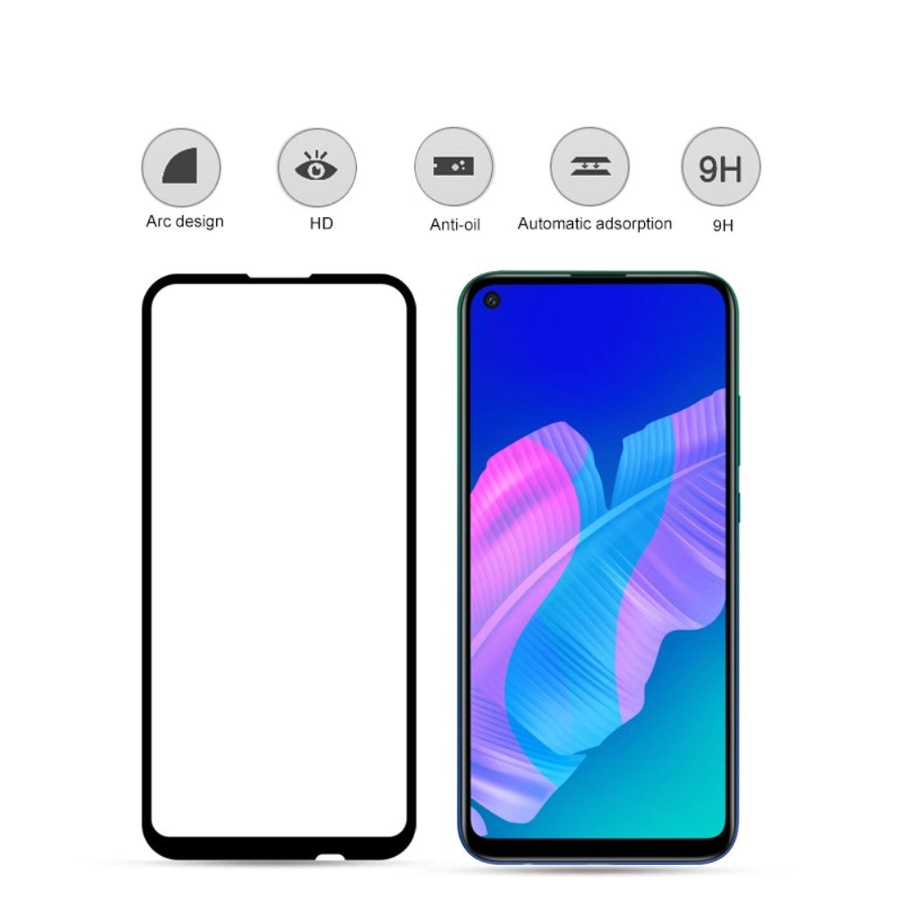 Folie Sticla ® compatibila cu Huawei Y7P 2020 111D Negru