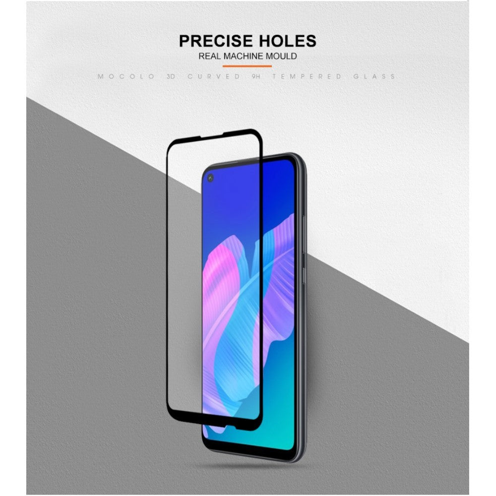 Folie Sticla ® compatibila cu Huawei Y7P 2020 111D Negru