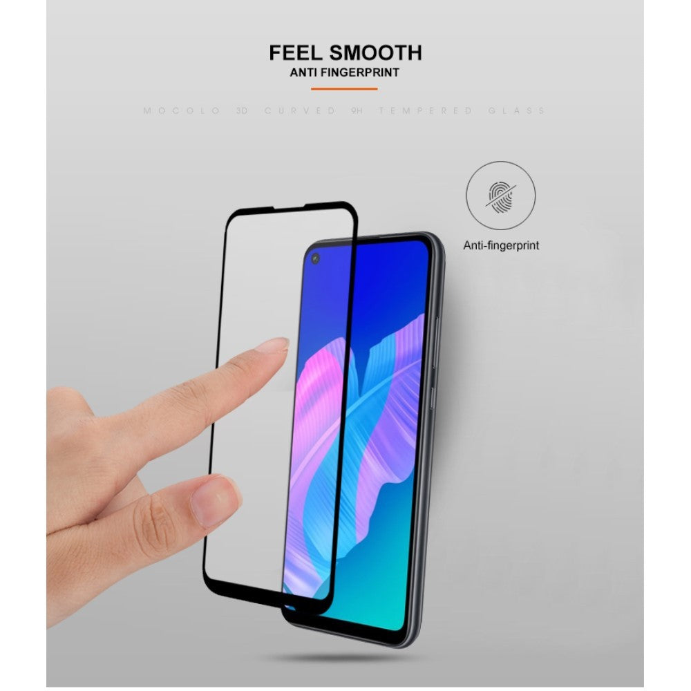 Folie Sticla ® compatibila cu Huawei Y7P 2020 111D Negru