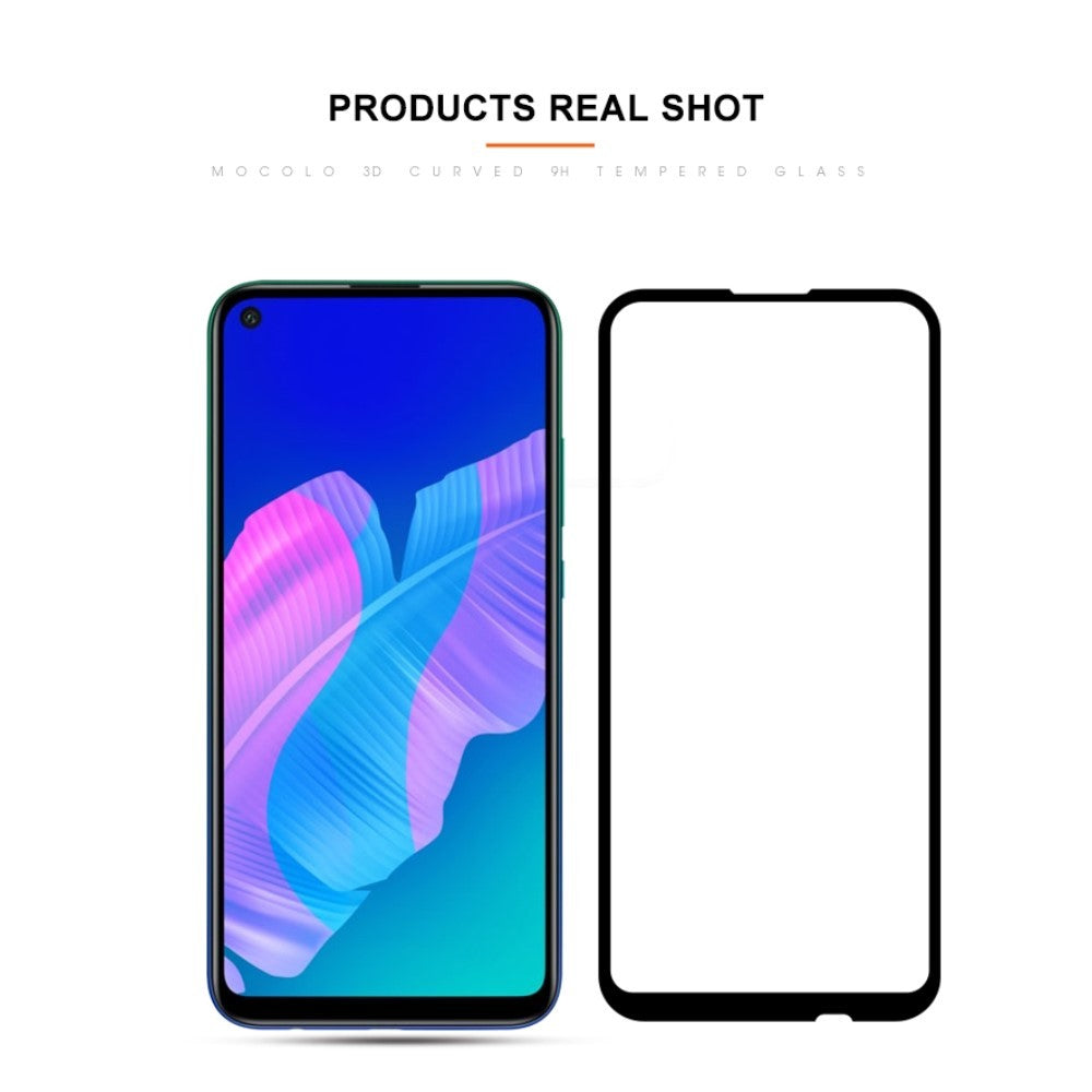Folie Sticla ® compatibila cu Huawei Y7P 2020 111D Negru