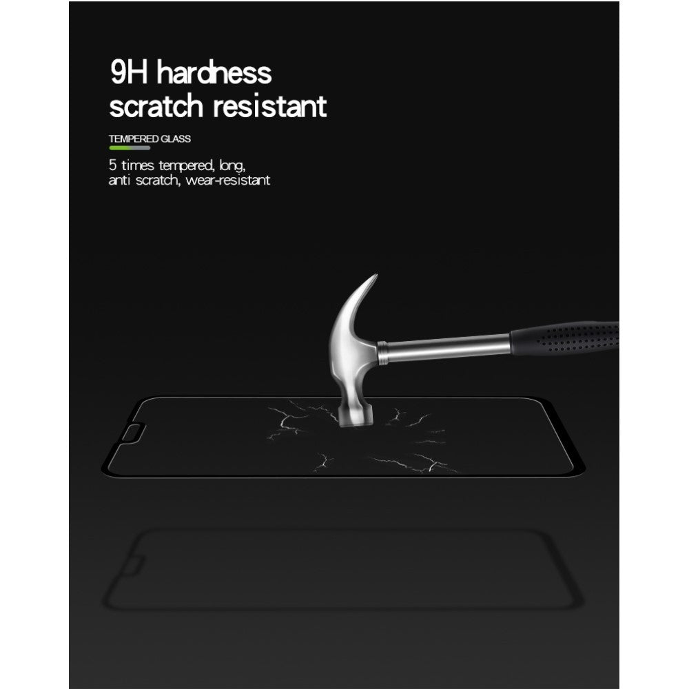 Folie Sticla ® compatibila cu Huawei Y9 2019 111D Negru