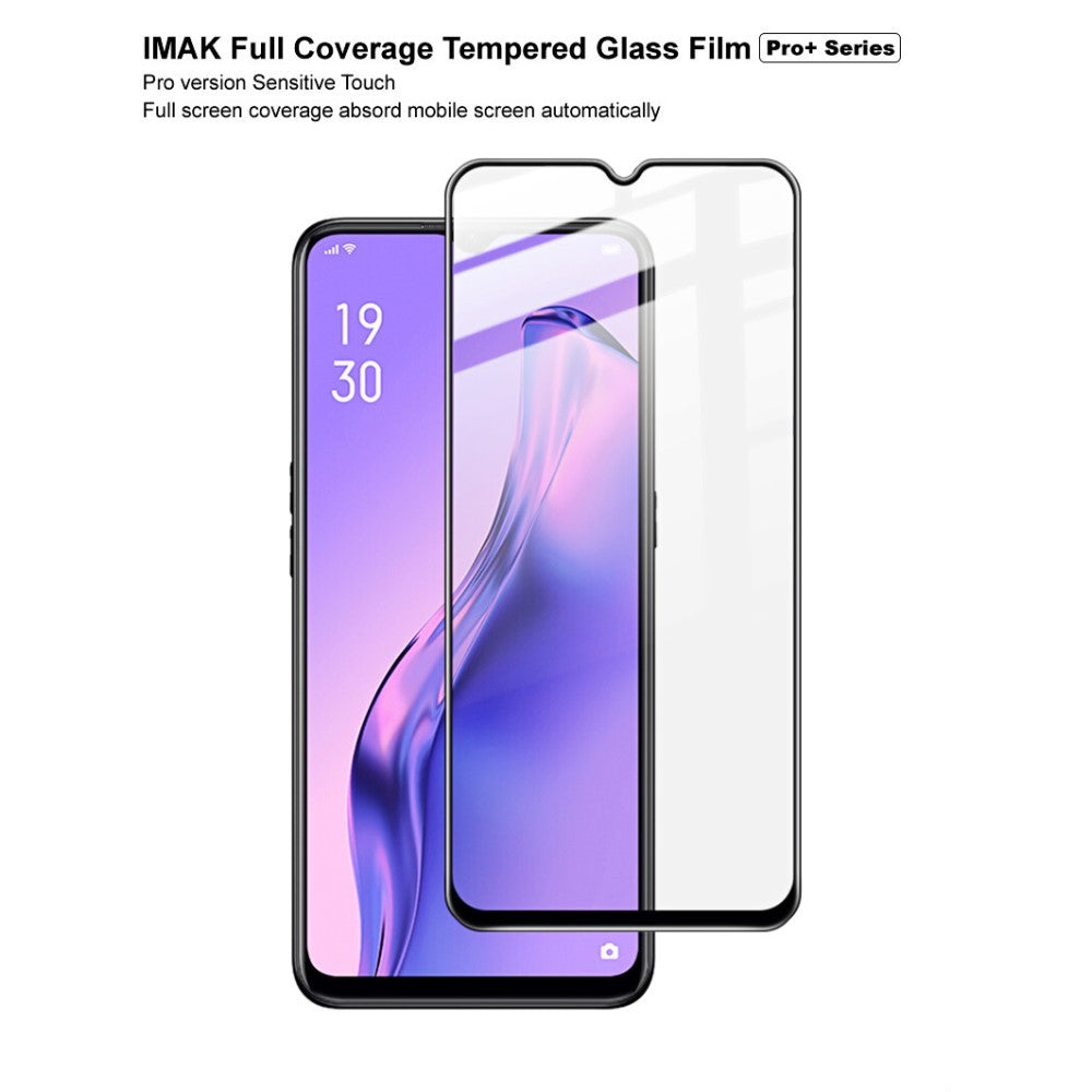 Folie Sticla ® compatibila cu Oppo A31 111D Negru