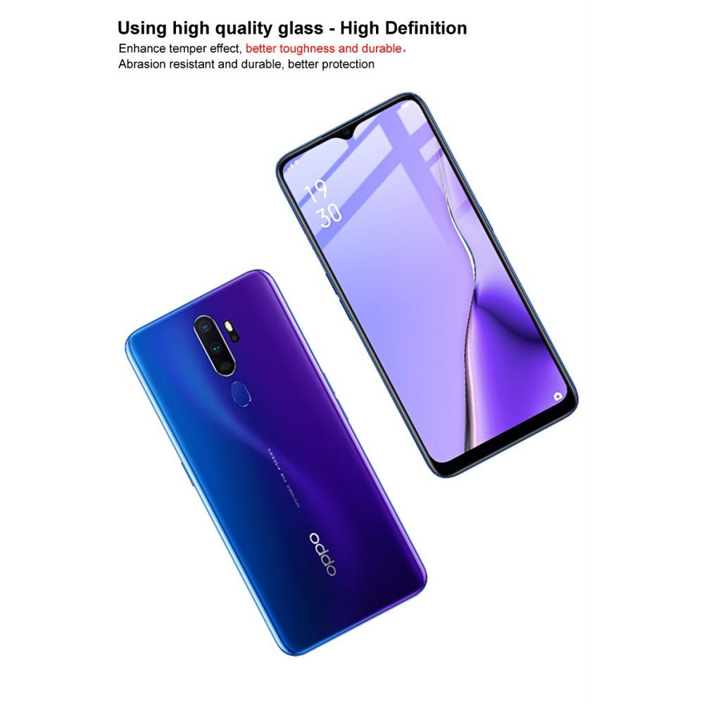 Folie Sticla ® compatibila cu Oppo A31 111D Negru