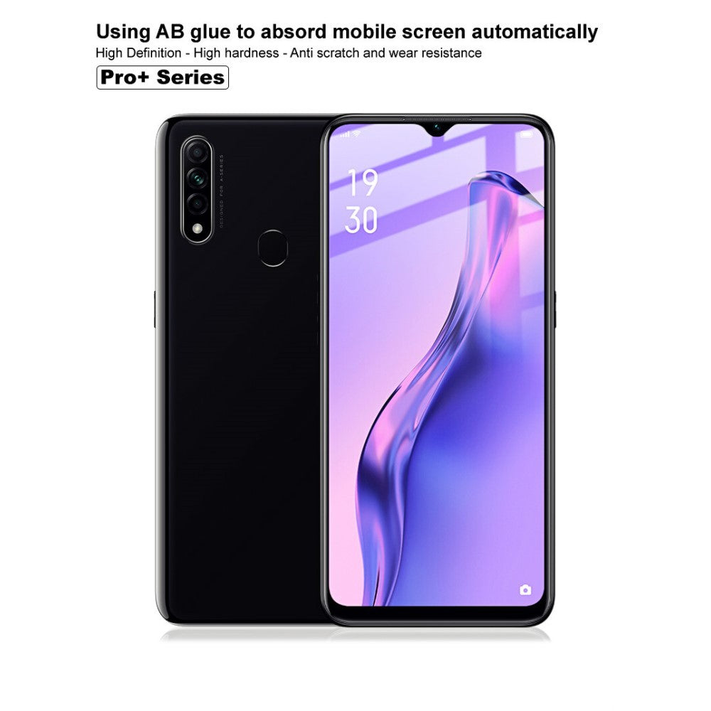 Folie Sticla ® compatibila cu Oppo A31 111D Negru