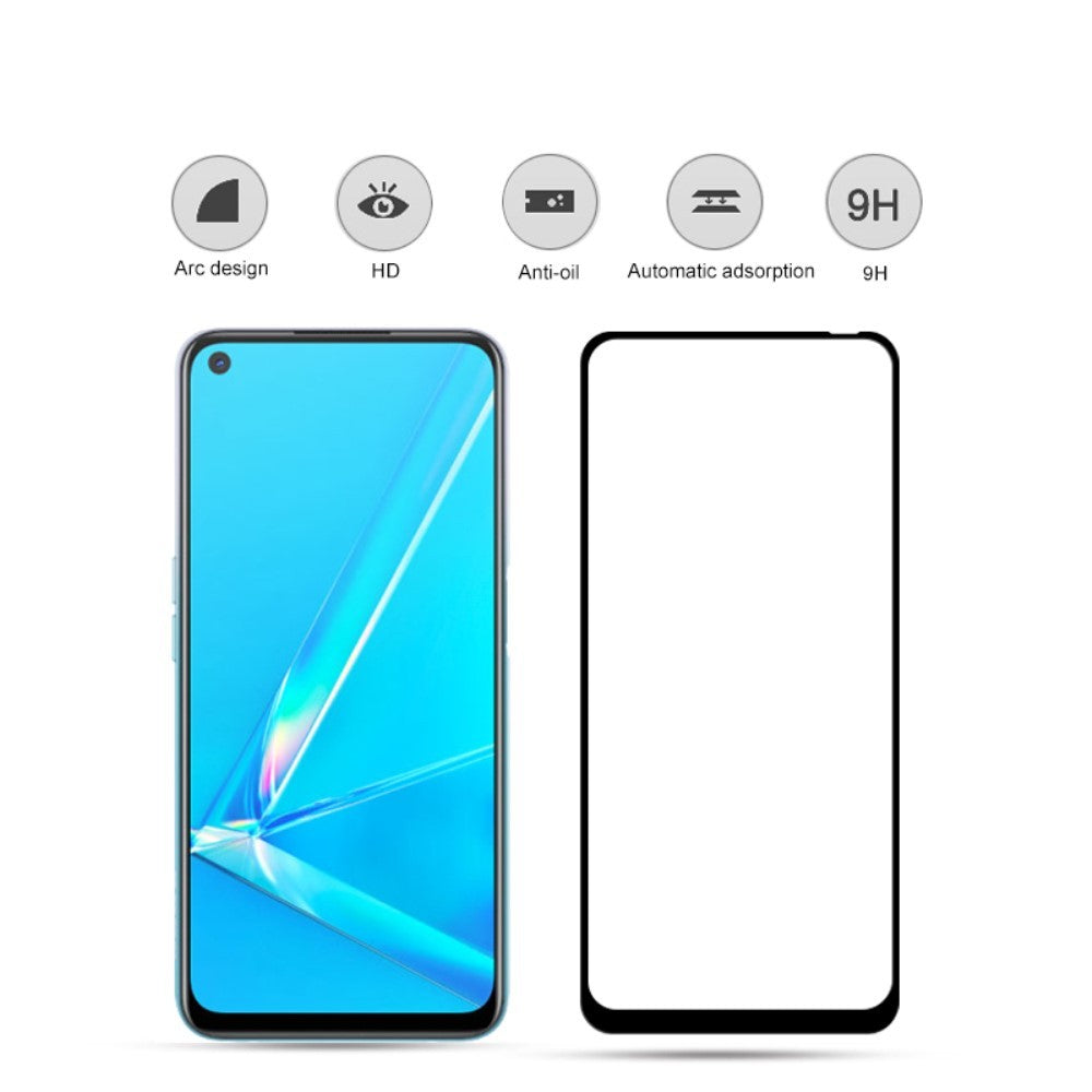Folie Sticla ® compatibila cu Oppo A9 2020 111D Negru
