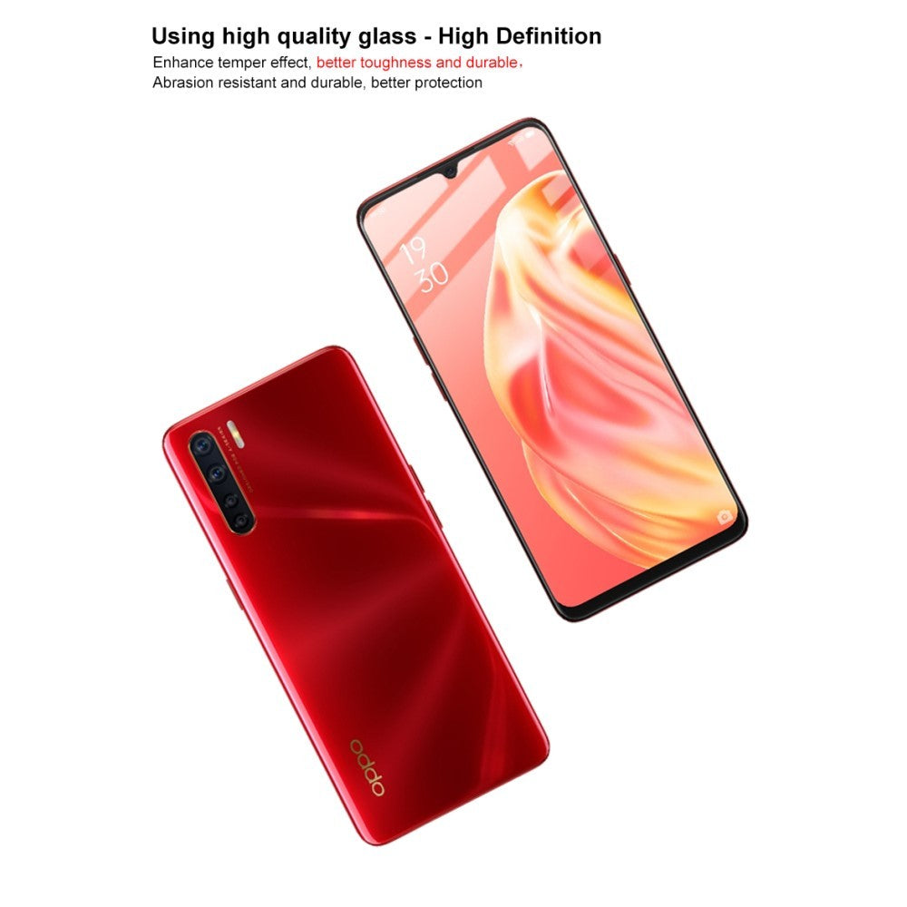 Folie Sticla ® compatibila cu Oppo A91 111D Negru