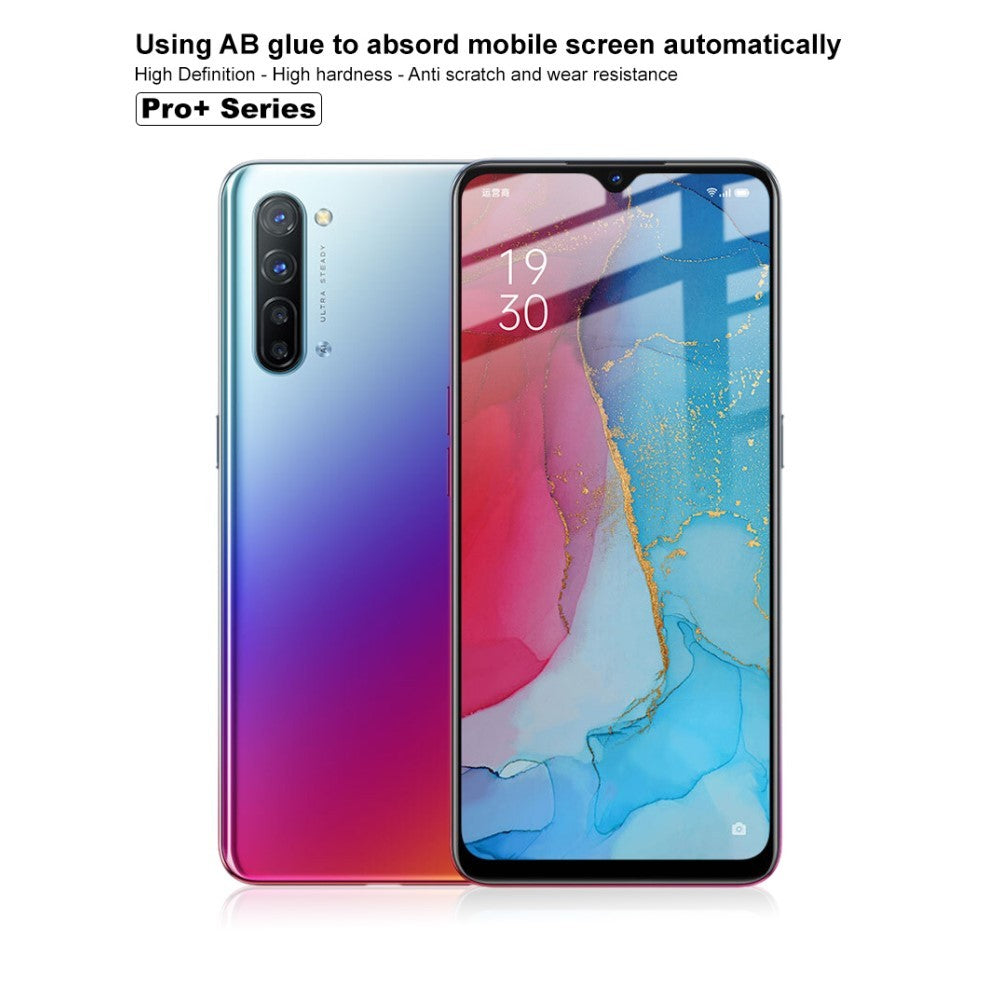 Folie Sticla ® compatibila cu Oppo A91 111D Negru