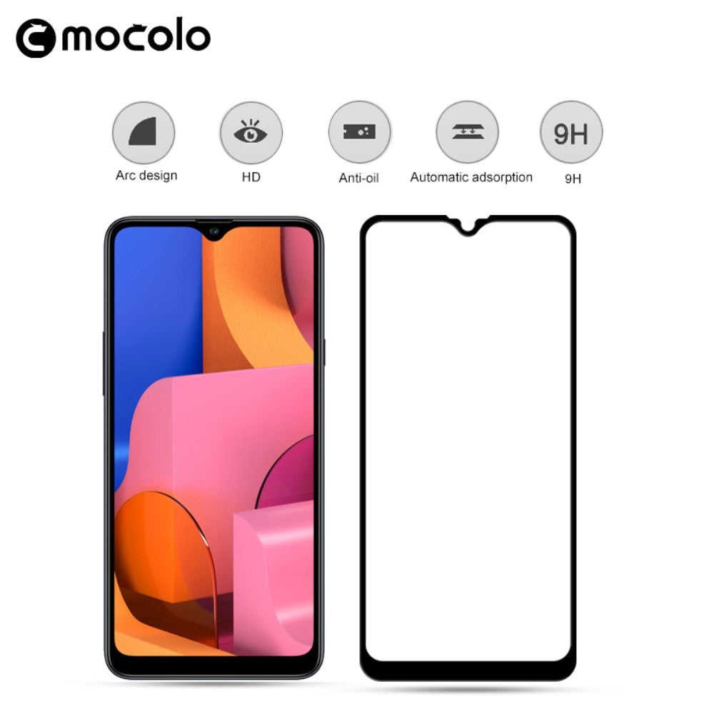 Folie Sticla ® compatibila cu Samsung A20S 111D Negru