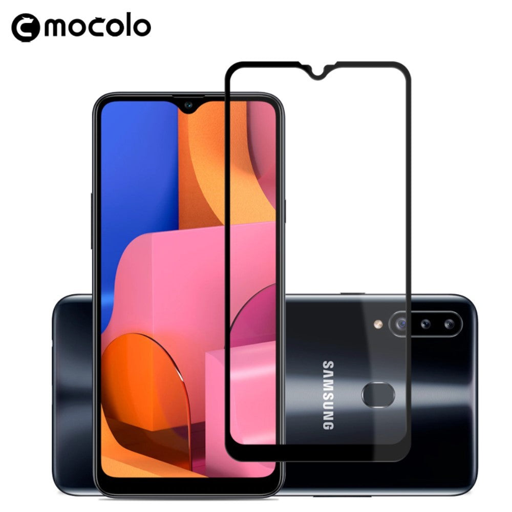 Folie Sticla ® compatibila cu Samsung A20S 111D Negru