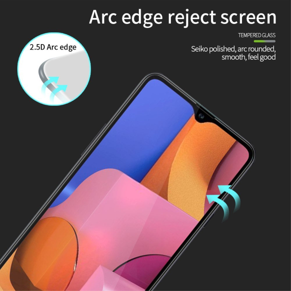 Folie Sticla ® compatibila cu Samsung A20S 111D Negru