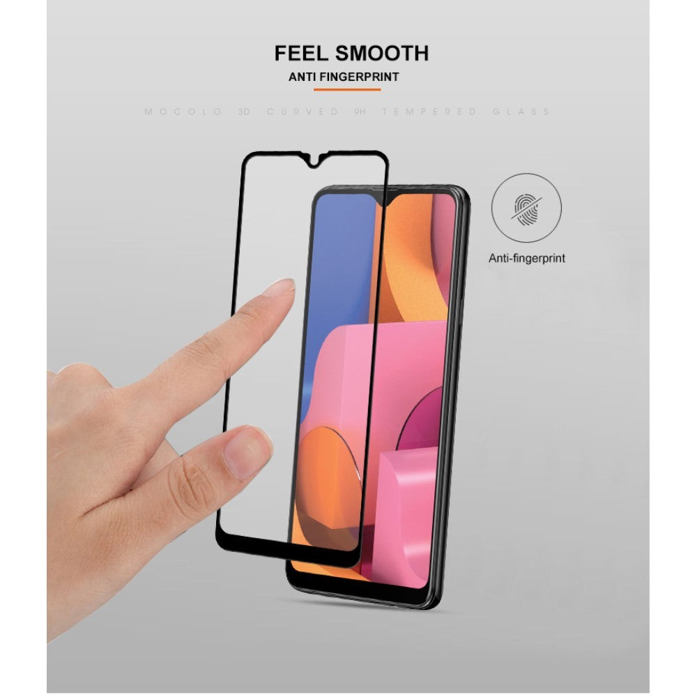 Folie Sticla ® compatibila cu Samsung A20S 111D Negru