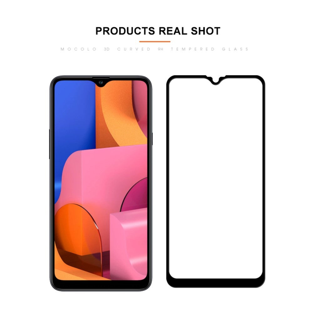 Folie Sticla ® compatibila cu Samsung A20S 111D Negru