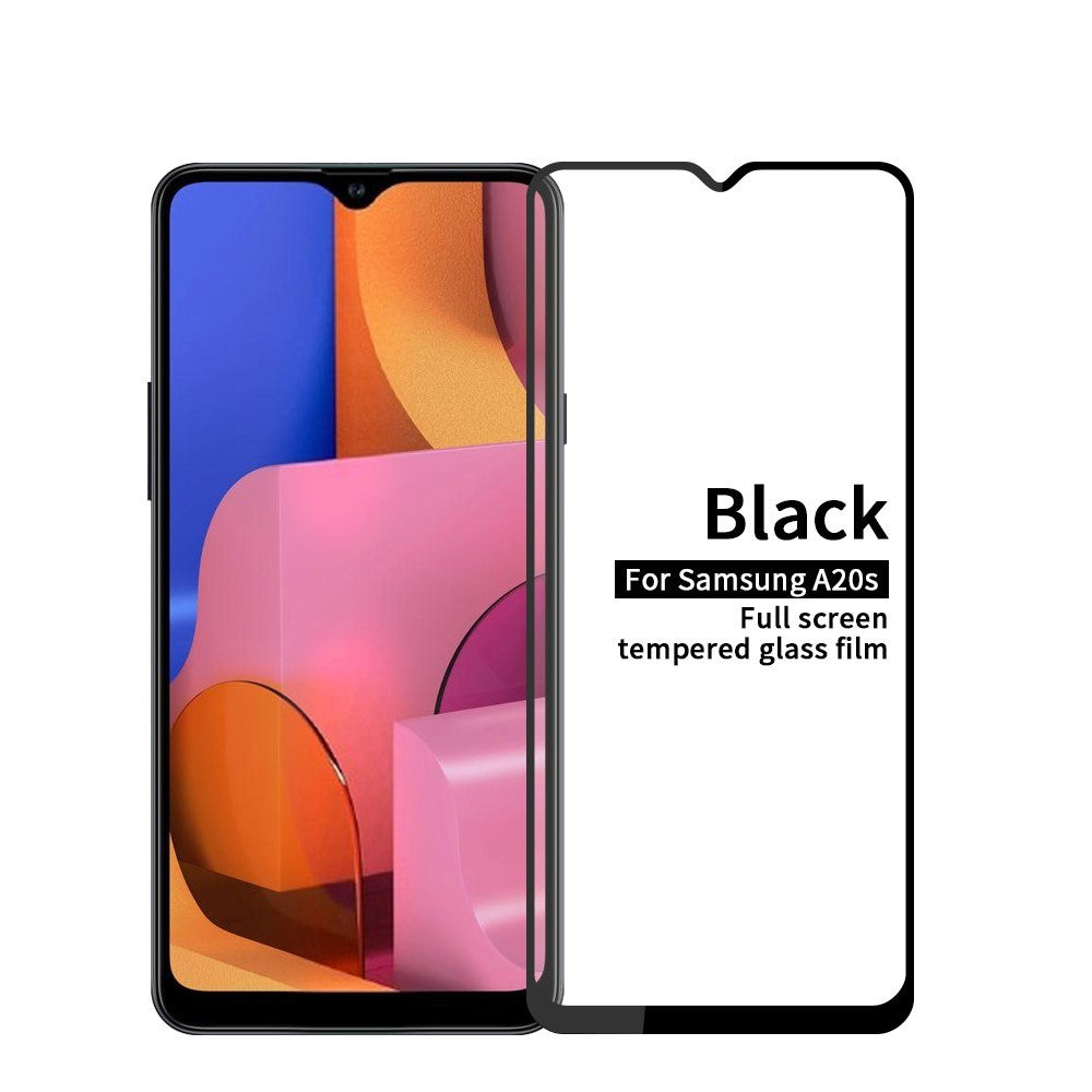 Folie Sticla ® compatibila cu Samsung A20S 111D Negru